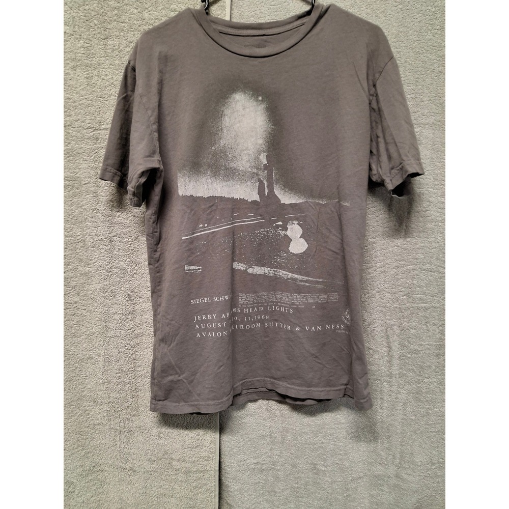 Converse Siegel Schwall Jerry Abrams Avalon Ballroom 1968 Graphic T-Shirt Gray
